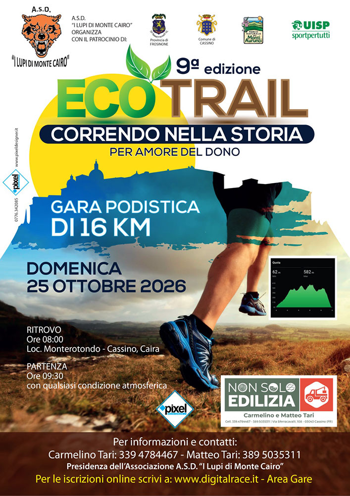 EcoTrail 'Correndo nella Storia'
